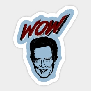 Christopher Walken tribute Sticker